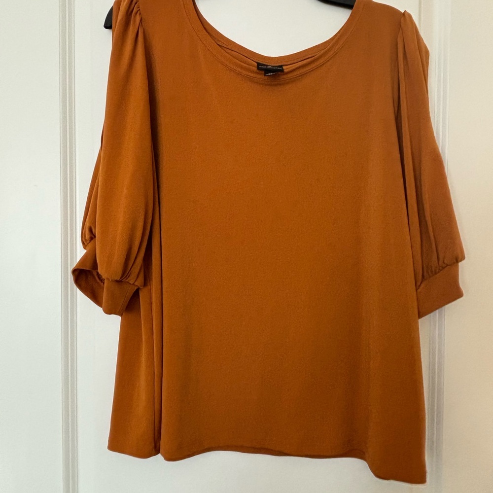 Worthington Women's Rust Blouse